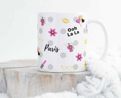 (FC) Paris Fun Coffee Mug