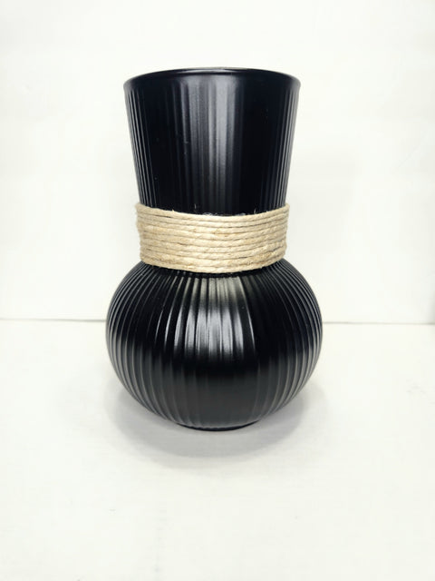 Ribbed Vase