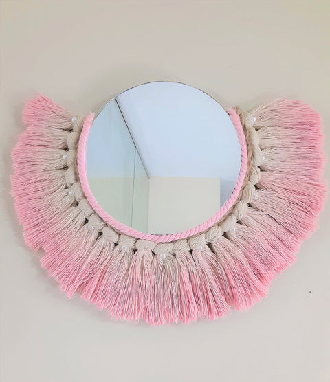Semi-circle Boho Mirror