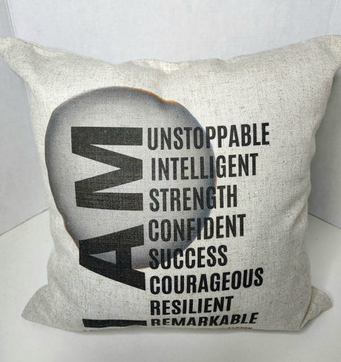 I AM Described Pillow