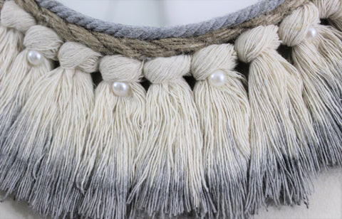 Semi-circle Boho Mirror