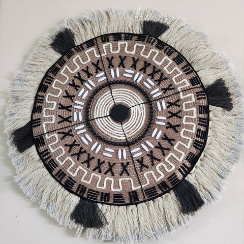 Tribal Disc Brown